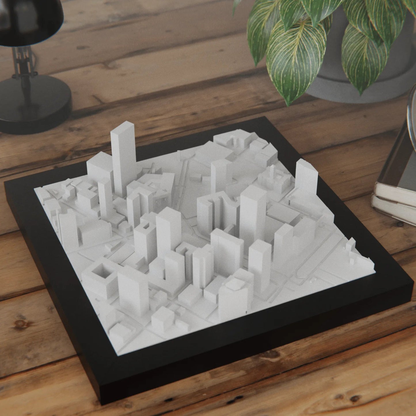 Cuadro Decorativo 3D - DETROIT - Switch On Art citybox